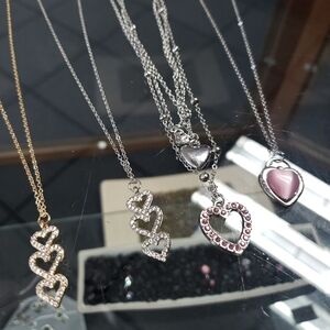🌟Paparazzi Heart Necklace Bundle!🌟NWT